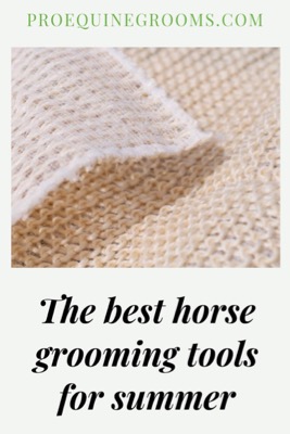 the best horse grooming tools for summer