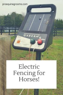 electric fencing for horses