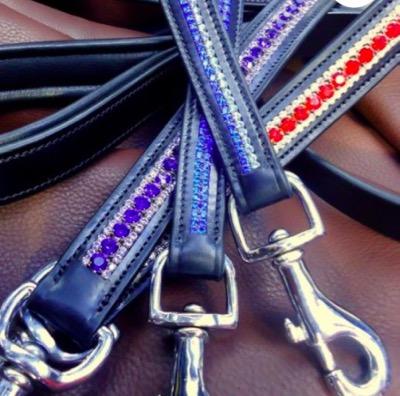 dog leashes with bling