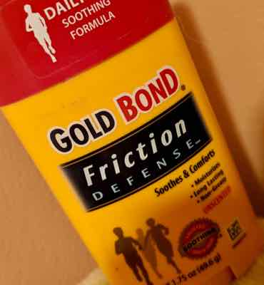 gold bond friction