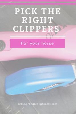 buy the right horse clippers