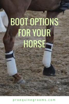 boot options for your horse