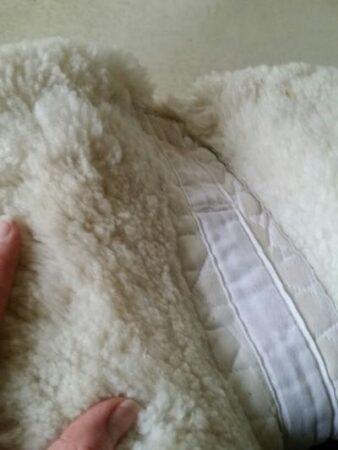 sheepskin numnah