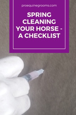 spring clean your horse with vaccinations