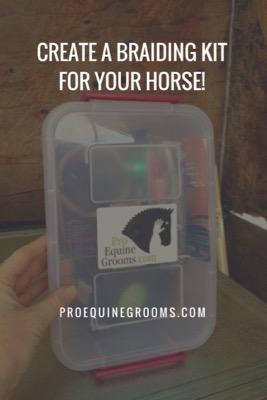 braiding kit for your horse