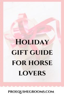 holiday gift guide for horse lovers