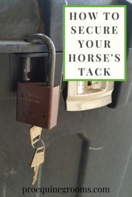 secure your tack