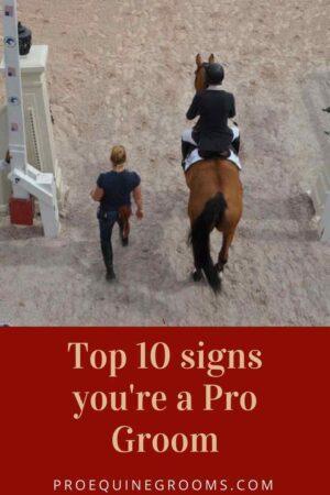 signs you know you are a pro grooms